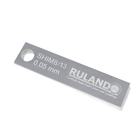 RULAND Shim Pack for Ruland Jaw & Oldham Couplings with 1/2" or 12.7mm OD SHIM8/13-A-KIT